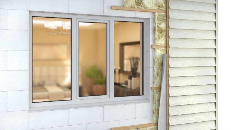 New Siding Installation on a Residence